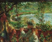 Pierre Renoir Near the Lake Germany oil painting artist